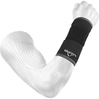 Vulkan Sangle De Poignet Réglable Clasica Black S - Publicité Vulkan Sangle De Poignet Réglable Clasica Black S - Publicité