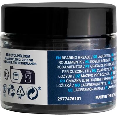 Bbb Graisse Biobearing 500ml Black One Size - Publicité Bbb Graisse Biobearing 500ml Black One Size - Publicité
