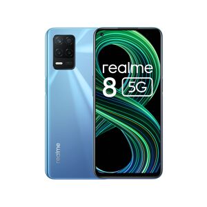 Realme 8 5G 64 Go, Bleu, Débloqué - Neuf