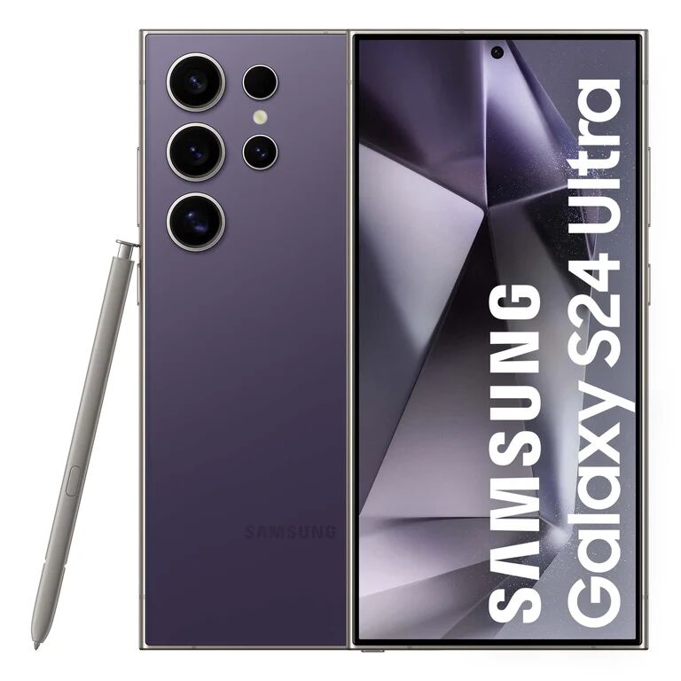 Samsung Galaxy S24 Ultra (5G) 256 Go, Violet Titane, Débloqué - Neuf