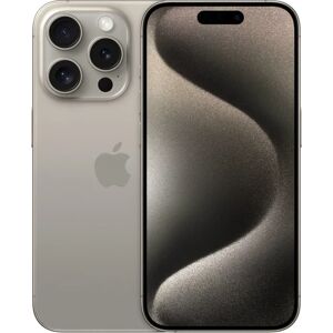 Apple iPhone 15 Pro (5G) 128 Go, Titane naturel, Débloqué