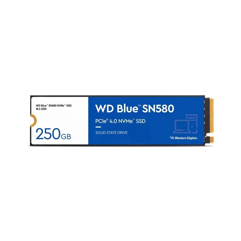 Western Digital Blue SN580 M.2 500 Go PCI Express 4.0 TLC NVMe - Neuf