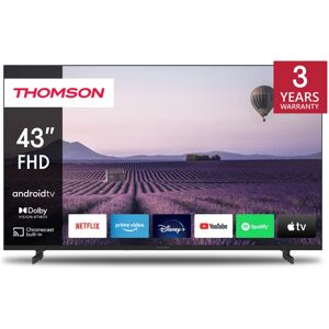 Thomson 43'' (109 Cm) Led Fhd Smart Android TV - Neuf - Publicité