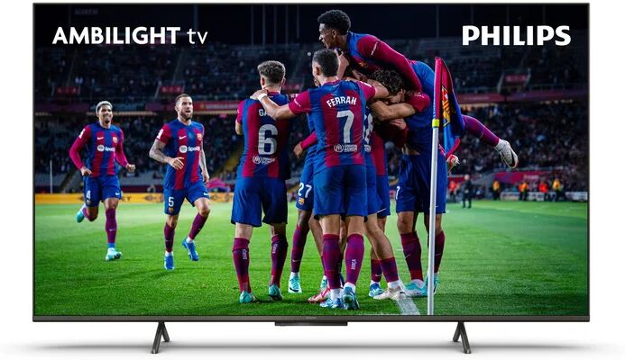 Téléviseur 55 pouces Philips 4K Ultra HD Smart TV avec Ambilight et assistance vocale Alexa et Google - Neuf