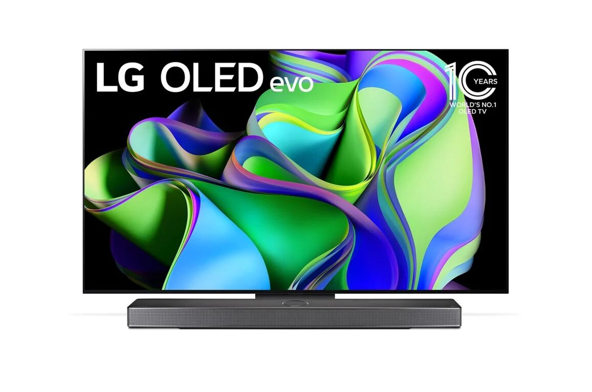 LG OLED evo OLED55C32LA TV 139,7 cm (55 ) 4K Ultra HD Smart TV Wifi Noir - Neuf