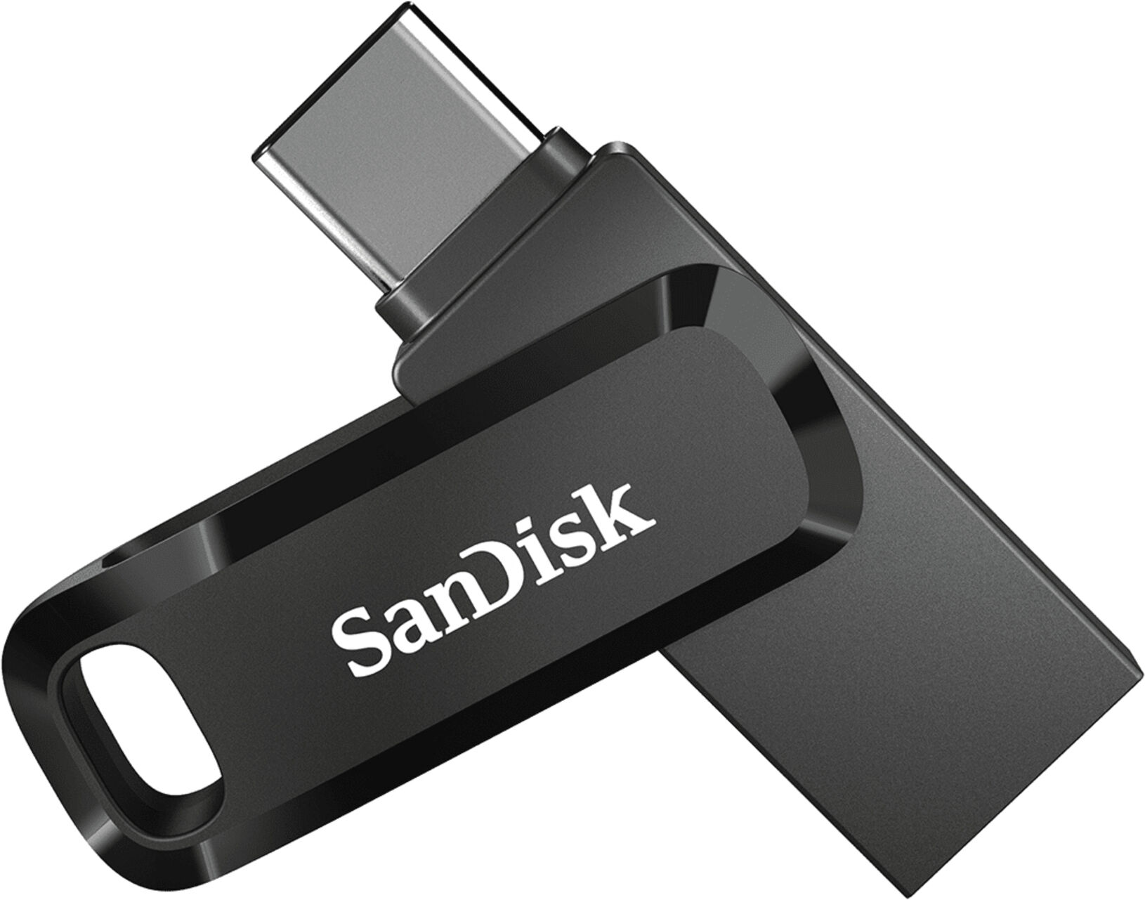 SanDisk Ultra Dual Drive Go lecteur USB flash 64 Go USB Type-A / USB Type-C 3.2 Gen 1 (3.1 Gen 1) Noir - Neuf