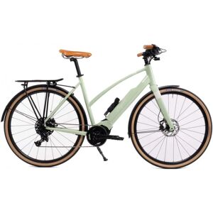 Stajvelo Vélo électrique Nomades en carbone, Vert d'eau, Taille M