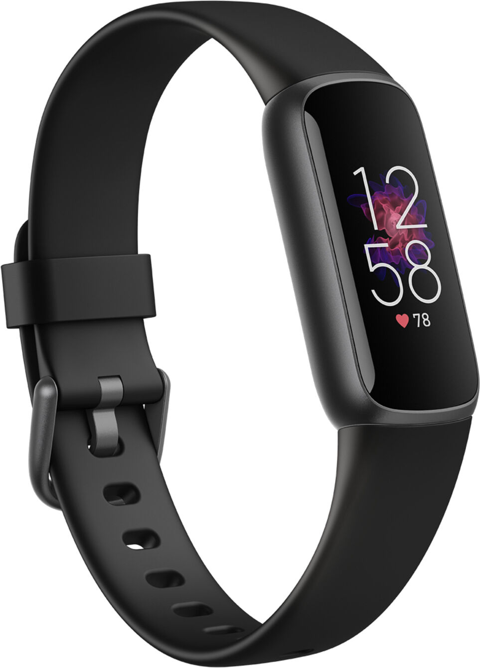 Fitbit Luxe AMOLED Bracelet connecté Noir, Graphite - Neuf