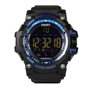 Montre Connectée Bluetooth Bracelet Sport Cadran Écran LCD IP67 50