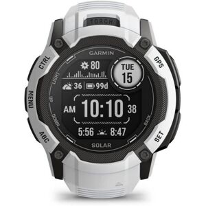 Montre GPS connectée - GARMIN - Instinct 2X Solar Blanche