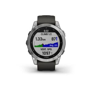 Montre GPS connectée - GARMIN - F?nix 7 - Argent