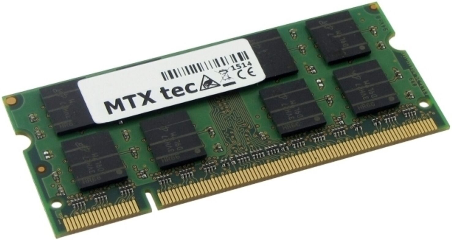 MTXtec 512MB Laptop RAM Memory SODIMM DDR1 PC2700, 333MHz 200 pin - Neuf