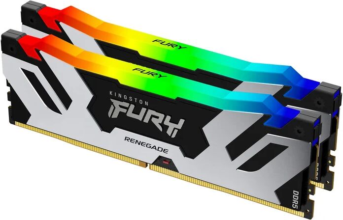 Kingston Technology FURY 32 Go 6 000 MT/s DDR5 CL32 DIMM (Kits de 2 ) Renegade RGB - Neuf