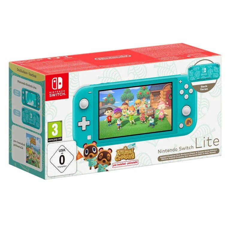 Nintendo Switch Lite Ed. Méli & Mélo Hawai & Animal Crossing: New Horizons - Console de jeux portables 14 cm (5.5 ) 32 Go Écran tactile Wifi - Neuf