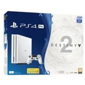 Sony Console PlayStation 4 1 To Glacier Blanche (PS4) + Destiny 2 - Reconditionné