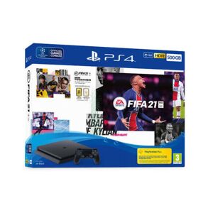 Sony PS4 Slim 500 Go + Fifa 21 - Reconditionné