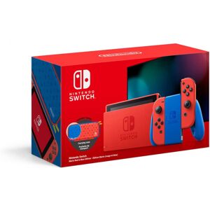 Nintendo Switch - Edition Mario (Rouge & Bleu) & Housse Mario - Console de jeux portables 15,8 cm (6.2 ) 32 Go Écran tactile Wifi Bleu, Rouge - Neuf