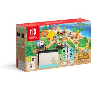 Nintendo Switch Ed. Animal Crossing: New Horizons - Console de jeux portables 15,8 cm (6.2 ) 32 Go Écran tactile Wifi, Noir, Bleu, Vert - Reconditionné