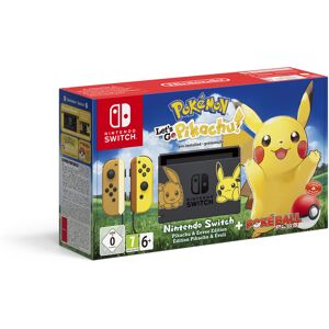 Nintendo Switch Ed. Let's Go, Pikachu! - Console de jeux portables 15,8 cm (6.2 ) 32 Go Wifi Noir, Jaune - Reconditionné