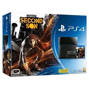 Sony Console PS4 500 Go + InFamous : Second Son - Reconditionné