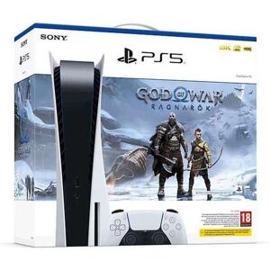 Sony Pack PS5 & God of War Ragnarök - Console de jeux Playstation 5 (Standard) - Neuf