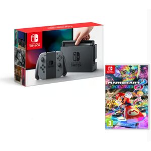 Nintendo Switch Grise 32 Go & Mario Kart 8 Deluxe - Neuf