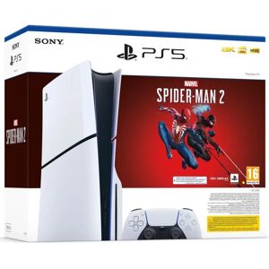 Sony Pack PS5 Slim & Marvel's Spider-man 2 - Console de jeux PlayStation 5 Slim 1 To (Standard) - Neuf