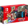 Nintendo Switch & Mario Kart 8 Deluxe - Console de jeux portables 15,8 cm (6.2 ) 32 Go Écran tactile Wifi, Noir, Bleu, Rouge - Neuf