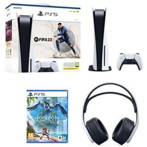 Pack PS5 & Fifa 23, Horizon Forbidden West, Casque Sony