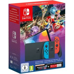 Nintendo Pack Switch OLED Néon & Mario Kart 8 Deluxe,