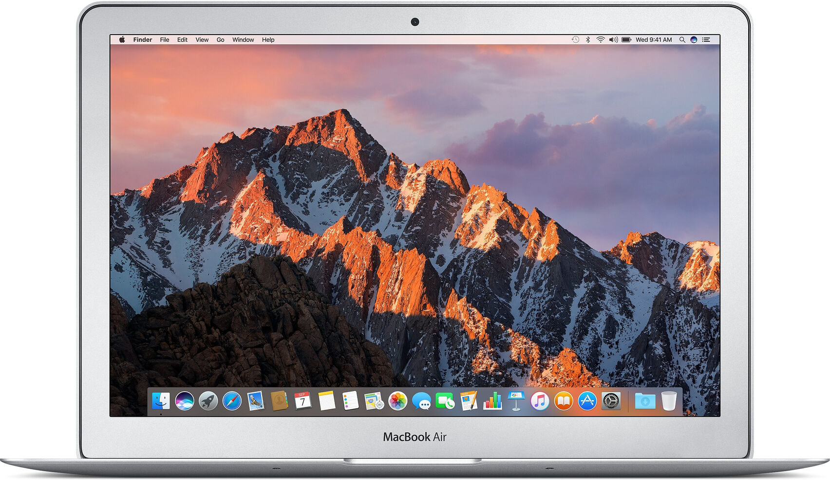 Apple MacBook Air Core i5 (2017) 13.3', 2.9 GHz 128 Go 8 Go Intel HD Graphics 6000, Argent - QWERTY - Portugais - Reconditionné