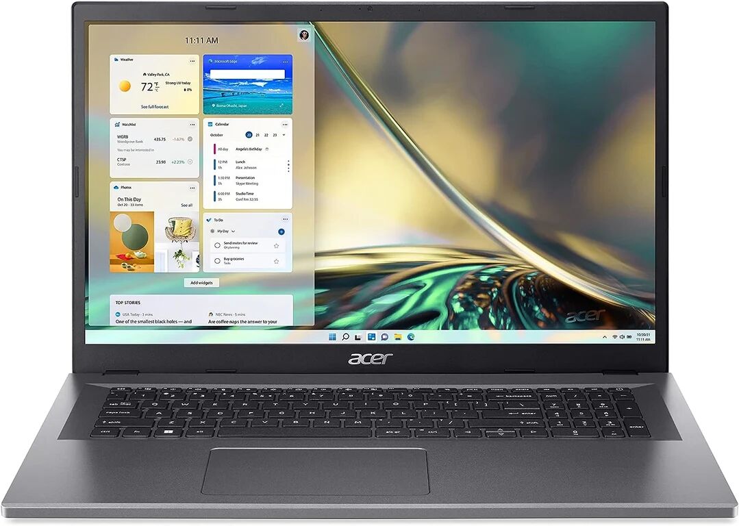 Acer Aspire 3 A317-55P-034 Intel Core i3 N-series i3-N305 Ordinateur portable 43,9 cm (17.3 ) Full HD 8 Go LPDDR5-SDRAM 512 Go SSD Wi-Fi 6 (802.11ax) Windows 11 Home Gris - Neuf