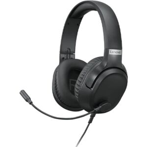 IBM Casque de jeu IdeaPad Gaming H100 Filaire avec Micro Omnidirectionnel pilotes 50 mm Simili Cuir confort communications claires GXD1C67963 Neuf