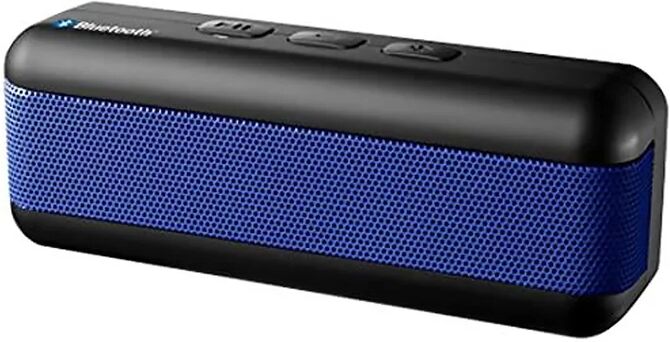 TM ELECTRON TMBTH002 Enceinte bluetooth coloris rouge rechargeable sur batterie - Neuf