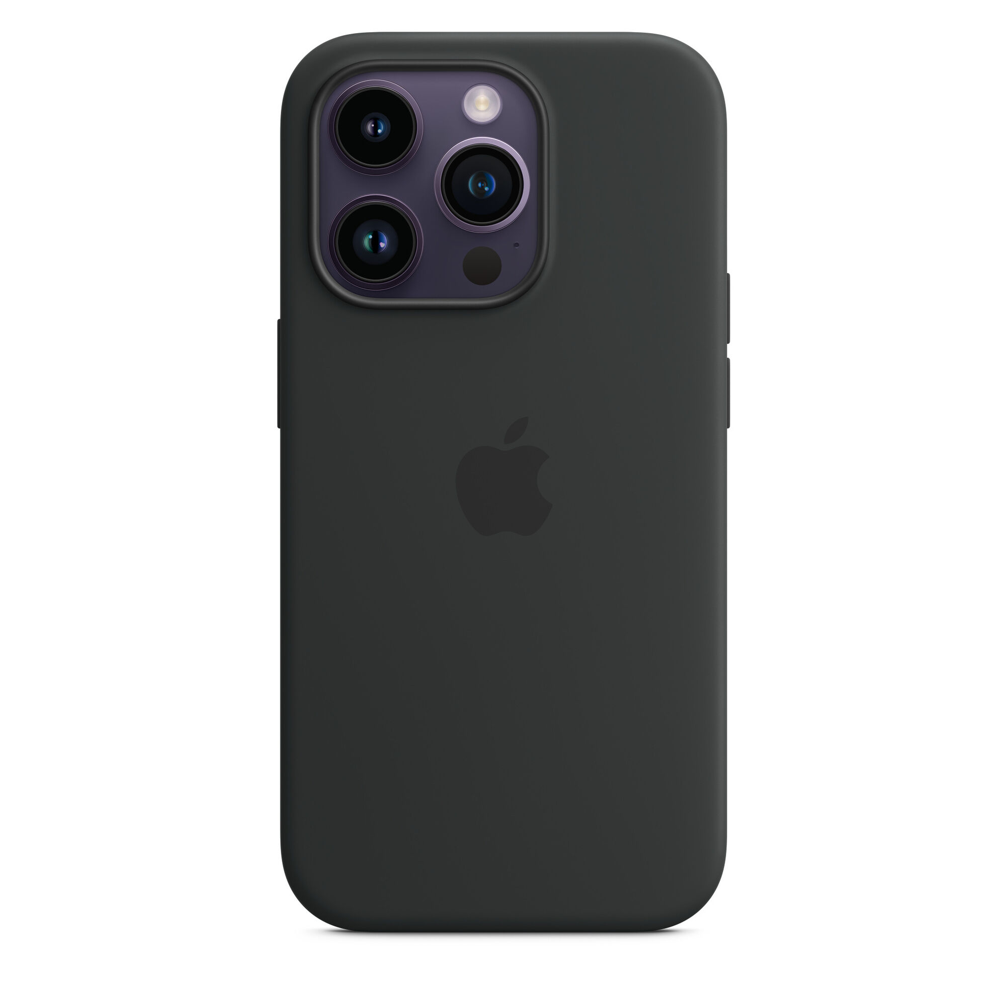 Apple Coque en silicone avec MagSafe pour iPhone 14 Pro Minuit - Neuf