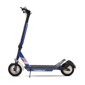 Trottinette electrique Aprilia Tuareg 550 W avec clignotants Bleu et Blanc Neuf