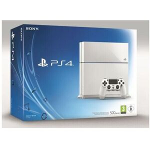 Sony Playstation 4 Slim (500Go) - Glacier White (PS4) - Neuf