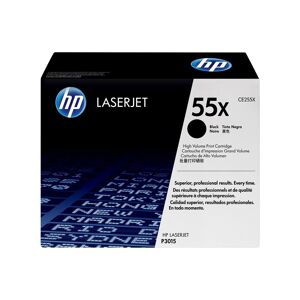 HP 55X toner LaserJet noir grande capacité authentique - Publicité