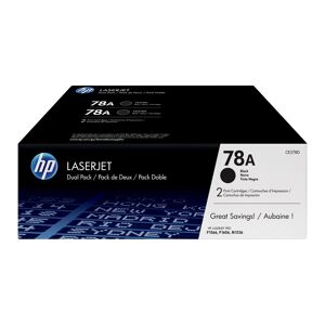 HP 78A pack de 2 toners LaserJet noir authentiques - Publicité