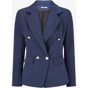 Stand-prive.com Blazer uni boutonne