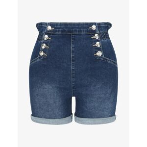 Stand-prive.com Short en jean a fermeture boutonnee