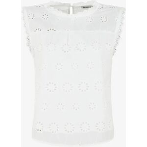 Stand-prive.com Top droit en broderie anglaise