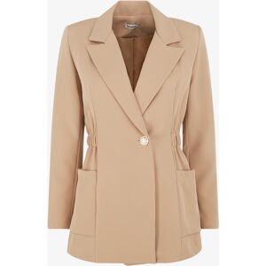 Stand-prive.com Blazer mi-long elastique et boutonne