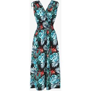 Stand-prive.com Robe longue elastiquee imprime tropical