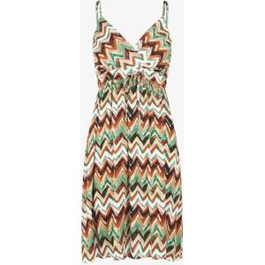 Stand-prive.com Robe courte a imprime zig-zag