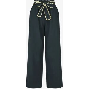 Stand-prive.com Pantalon elastique effet lin a ceinture stylise