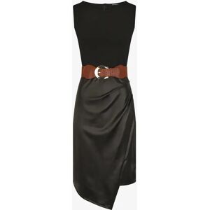 Stand-prive.com Robe ajustée style portefeuille sans manches