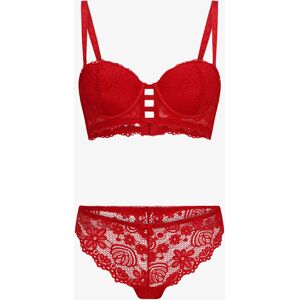 Stand-prive.com Ensemble soutien-gorge et tanga en dentelle florale