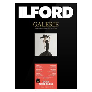 ILFORD papier GALERIE Prestige Gold Fibre Gloss 12.7x17.8cm 50 feuilles - Publicité