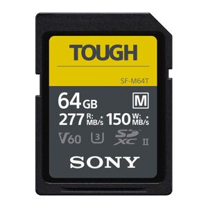 Sony Carte SD Tough 64 Go R277/W150 - SFM-64T - Publicité